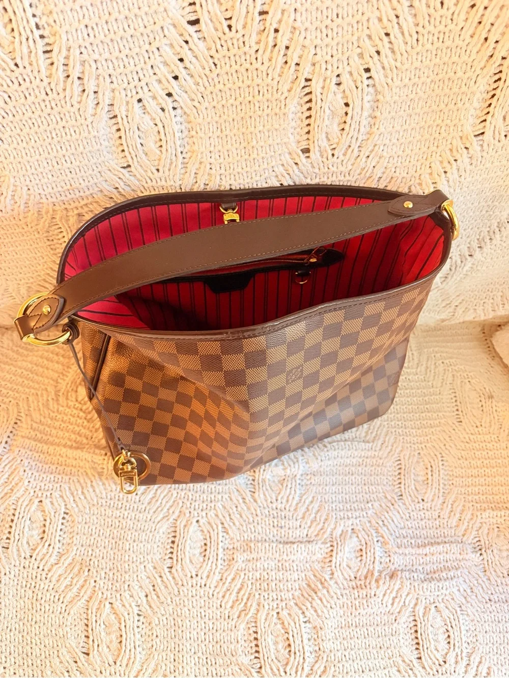 Louis Vuitton Damier Ebene Delightful Bag